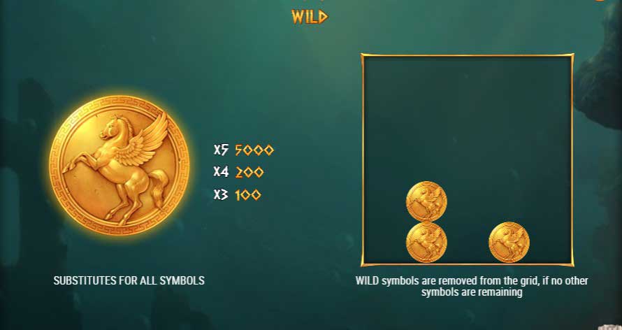 Rise of Olympus 100 slot game wild